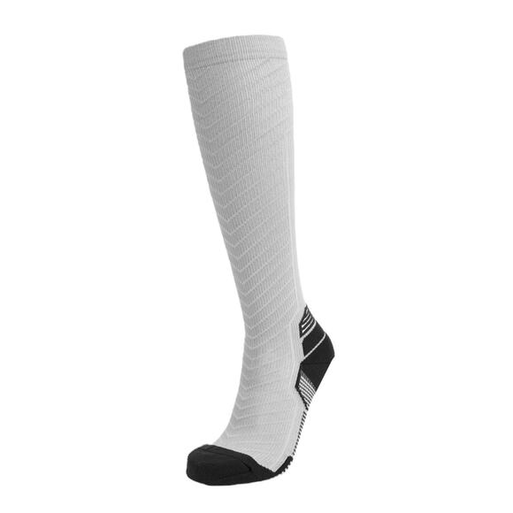 Compression Socks Stockings Knee High Womens Mens Medical 20-30 mm XL Gray Black - Picture 1 of 8